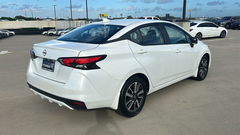 2025 Nissan Versa 1.6 SV White at Wharton Ford