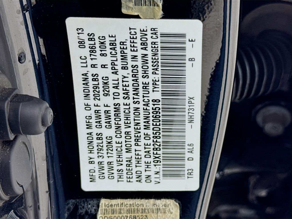 Used Car 2013 Honda Civic  Ex For Sale Under $12,000 In Austin, Texas
