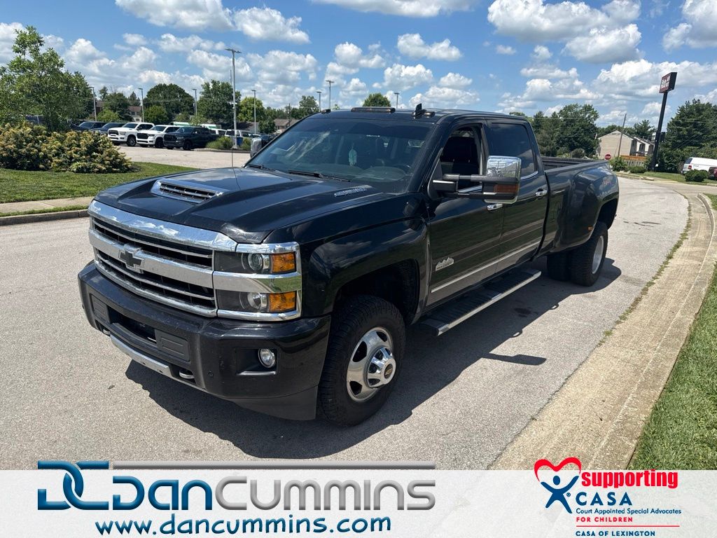 Black 2019 Chevrolet Silverado 3500HD Pickup Truck Four-Wheel Drive 6-Speed Automatic