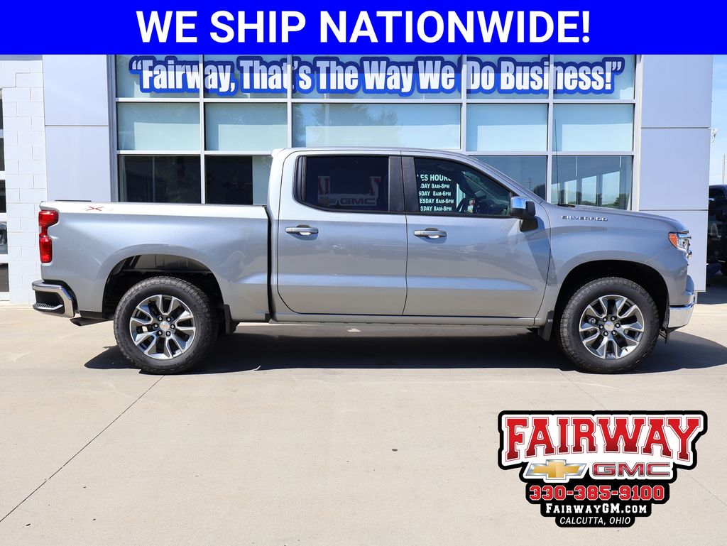 Sterling Gray Metallic 2026 Chevrolet Silverado 1500 Pickup Truck Four-Wheel Drive 8-Speed Automatic