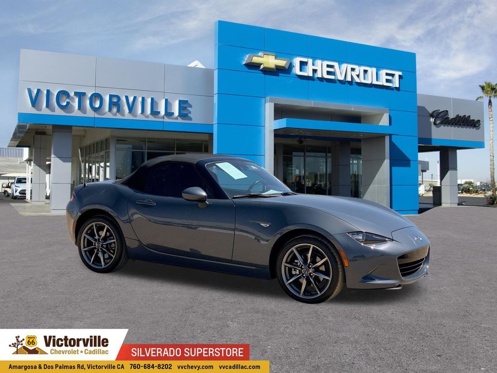 Polymetal Gray 2021 Mazda MX-5 Miata Convertible Rear-Wheel Drive 6-Speed Automatic