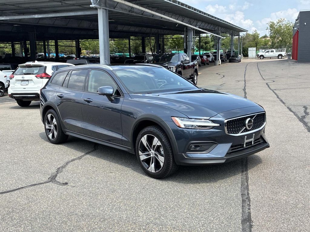 Blue 2025 Volvo V60 Wagon All-Wheel Drive Automatic