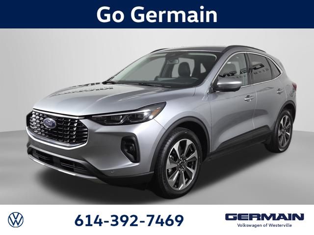 Iconic Silver Metallic 2024 Ford Escape SUV / Crossover All-Wheel Drive 8-Speed Automatic