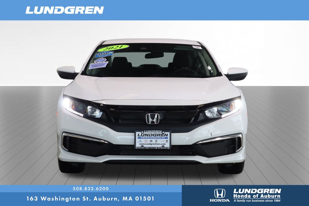 Used 2021 Honda Civic LX with VIN 2HGFC2F68MH514688 for sale in Auburn, MA