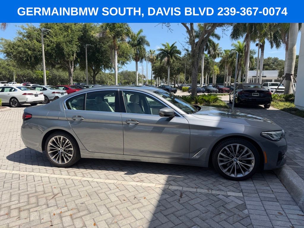 Certified Used 2023 Gray BMW 530i image 8