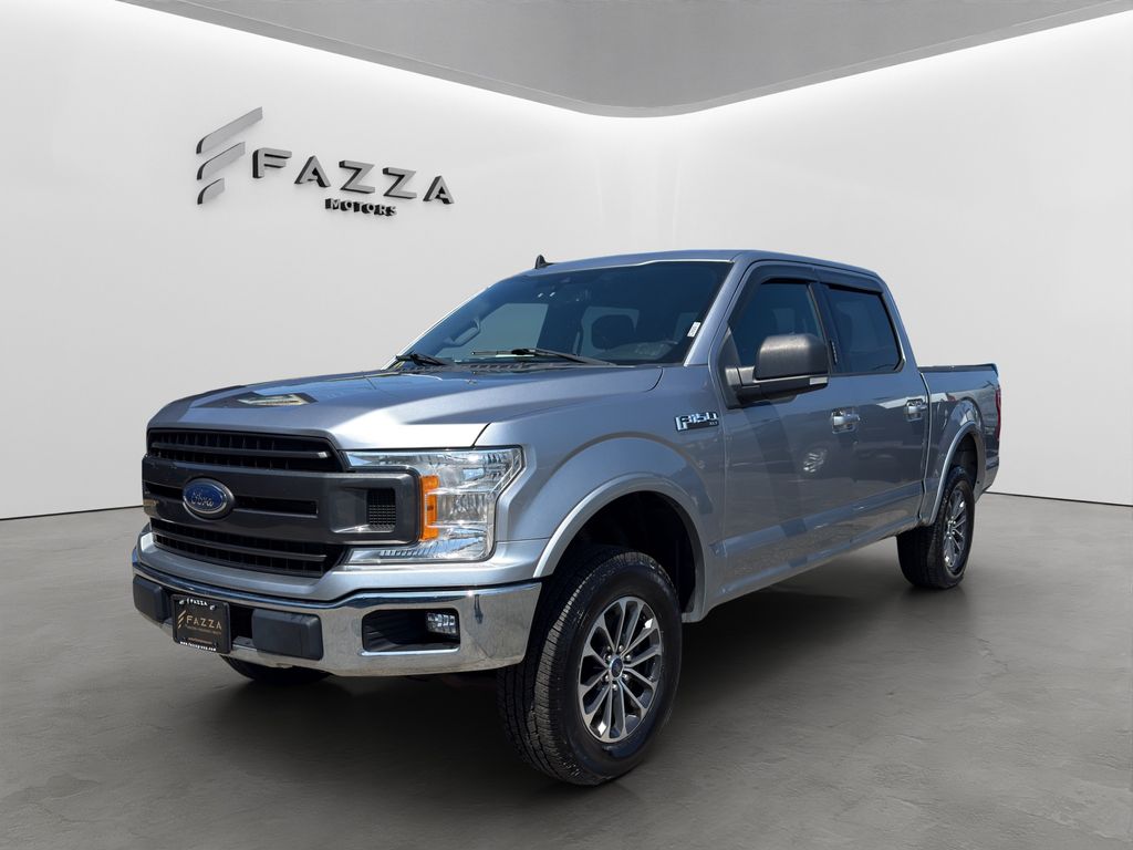 Silver Metallic 2020 Ford F-150 Pickup Truck Four-Wheel Drive Automatic