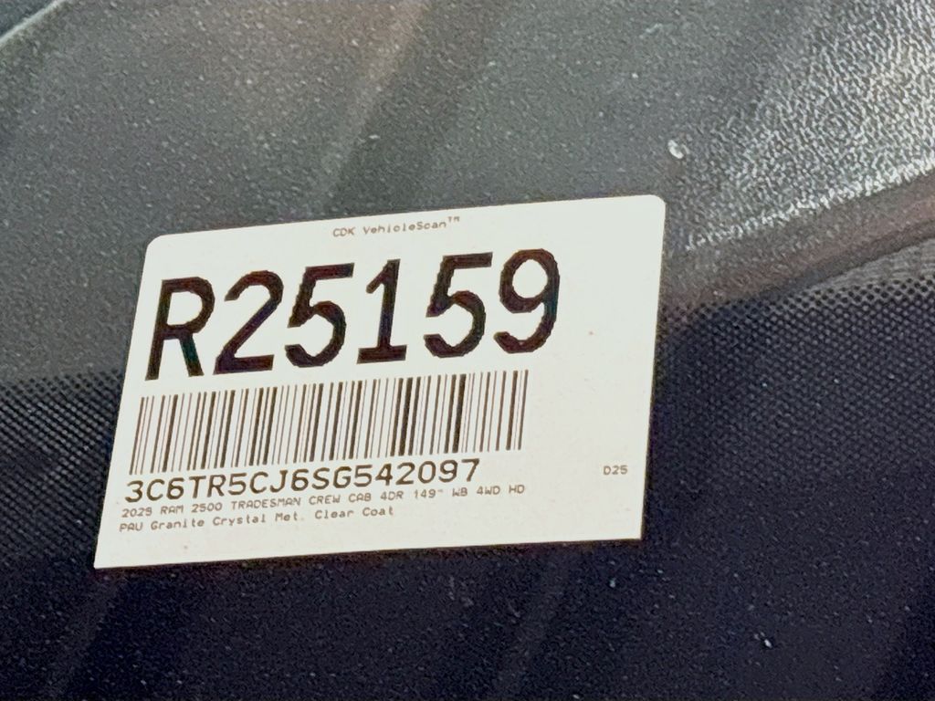 2025 Ram 2500 Tradesman