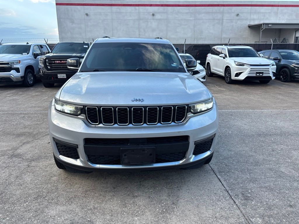 2021 Jeep Grand Cherokee L Limited Silver at Classic Elite Chevrolet Sugar Land