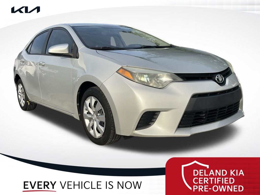 Classic Silver Metallic 2014 Toyota Corolla Sedan Front-Wheel Drive Continuously Variable Transmission
