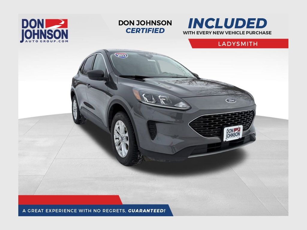Gray Metallic 2022 Ford Escape SE AWD SUV / Crossover All-Wheel Drive 8-Speed Automatic