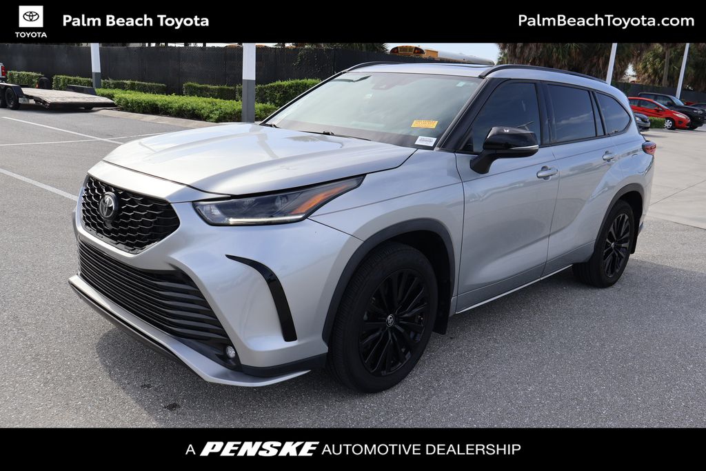 Celestial Silver Metallic 2023 Toyota Highlander SUV / Crossover Front-Wheel Drive 8-Speed Automatic
