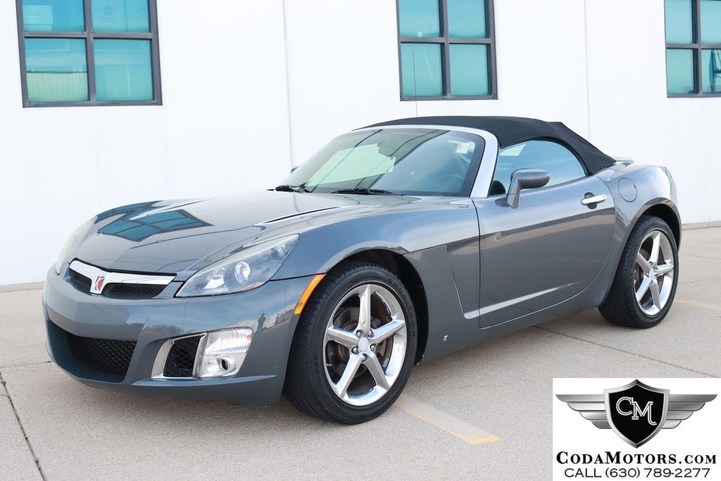 Techno Gray 2008 Saturn Sky Red Line Convertible Rear-Wheel Drive 5-Speed Manual