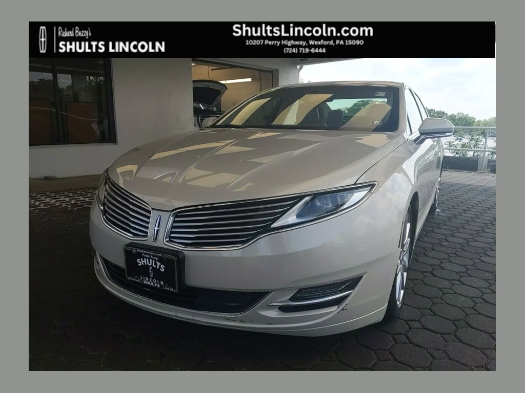 Gray (Platinum) 2016 Lincoln MKZ AWD Sedan All-Wheel Drive 6-Speed Automatic