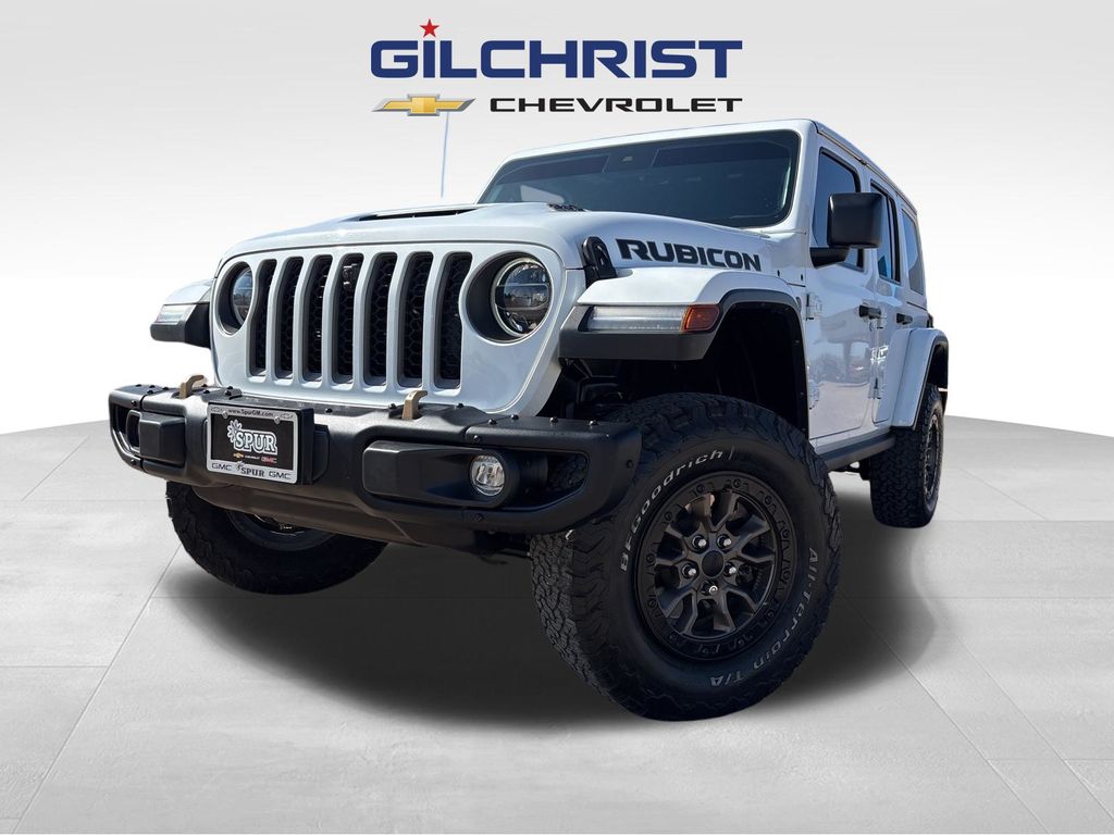 Bright White Clearcoat 2021 Jeep Wrangler Unlimited Rubicon 392 4WD SUV / Crossover Four-Wheel Drive 8-Speed Automatic