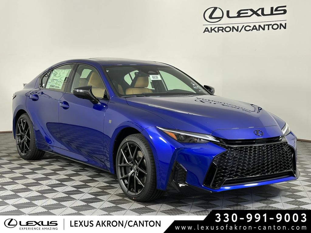 Blue 2026 Lexus IS 350 F Sport Design AWD Sedan All-Wheel Drive 6-Speed Automatic