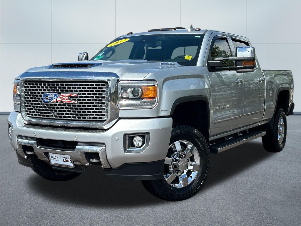 Quicksilver Metallic 2017 GMC Sierra 3500HD Pickup Truck Four-Wheel Drive 6-Speed Automatic