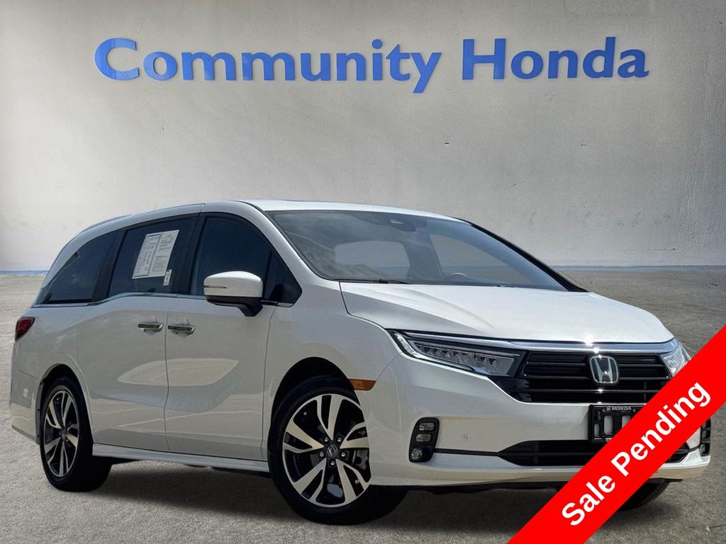 2024 Honda Odyssey Touring White at DeMontrond Ford