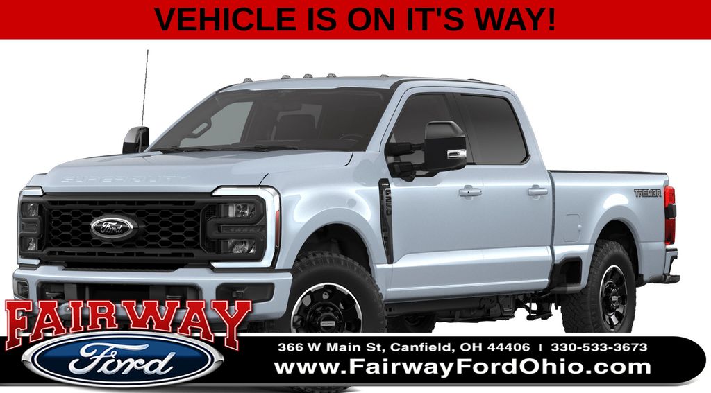 Glacier Gray Metallic Tri-Coat 2026 Ford F-250 Super Duty Pickup Truck Four-Wheel Drive Automatic