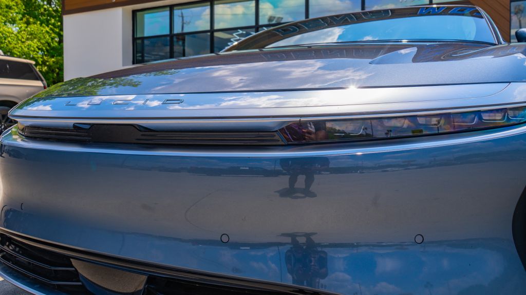 2023 Lucid Air Pure Gray at Genesis of Spring