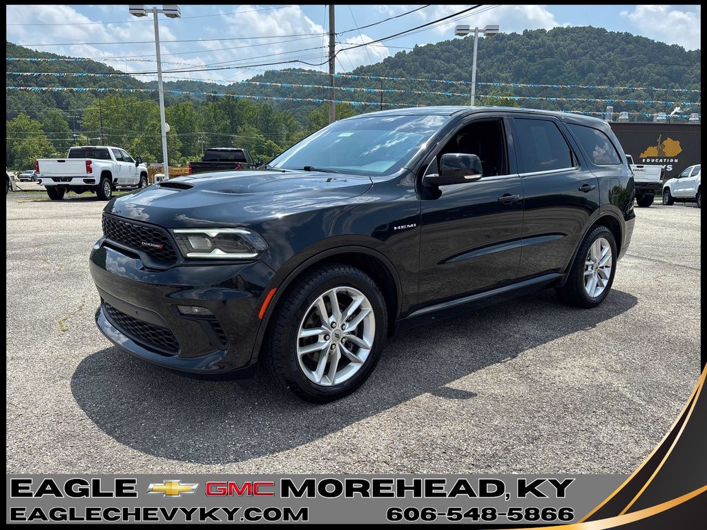 DB Black Crystal Clearcoat 2021 Dodge Durango SUV / Crossover All-Wheel Drive 8-Speed Automatic
