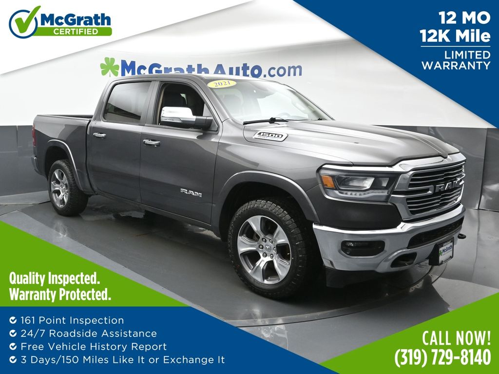 2021 RAM 1500 Laramie Crew Cab 4WD
