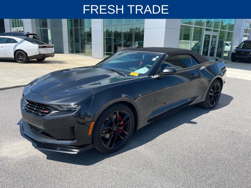 Panther Black Metallic Tintcoat 2024 Chevrolet Camaro Convertible Rear-Wheel Drive Automatic