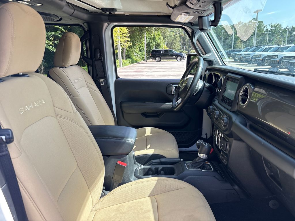 Certified Used 2021 White Jeep Unlimited Sahara image 28