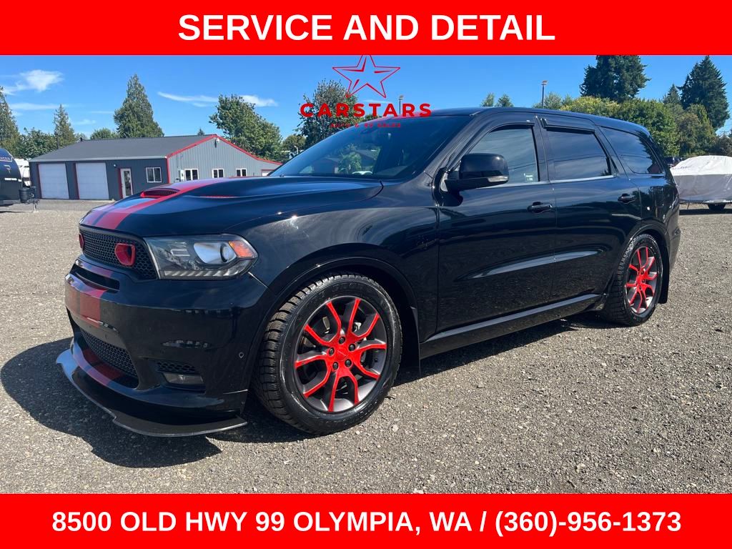2018 DB Black Crystal Clearcoat Dodge Durango R/T AWD SUV