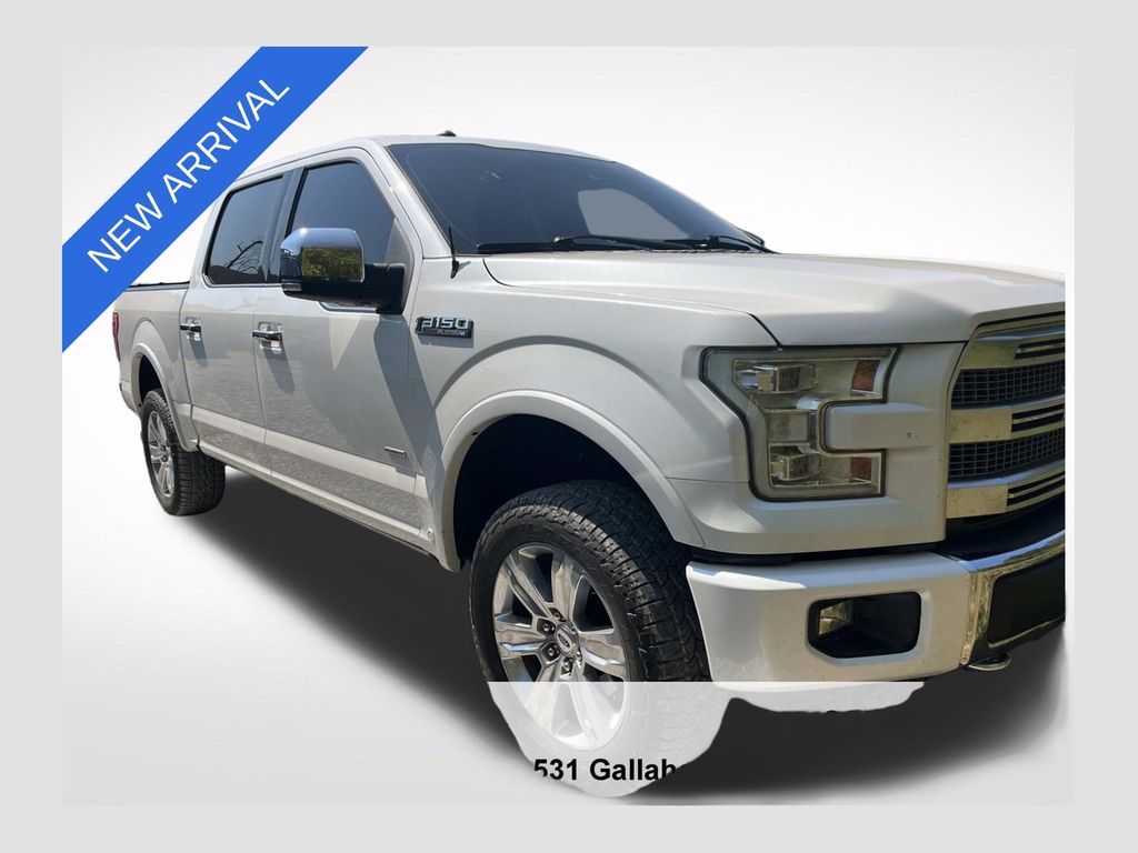 2016 Ford F-150 Blanco (White Platinum Clearcoat Metallic) Camioneta Todo terreno 6 velocidades Automática
