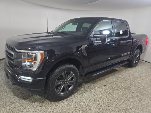 Black 2023 Ford F-150 Pickup Truck Four-Wheel Drive Automatic