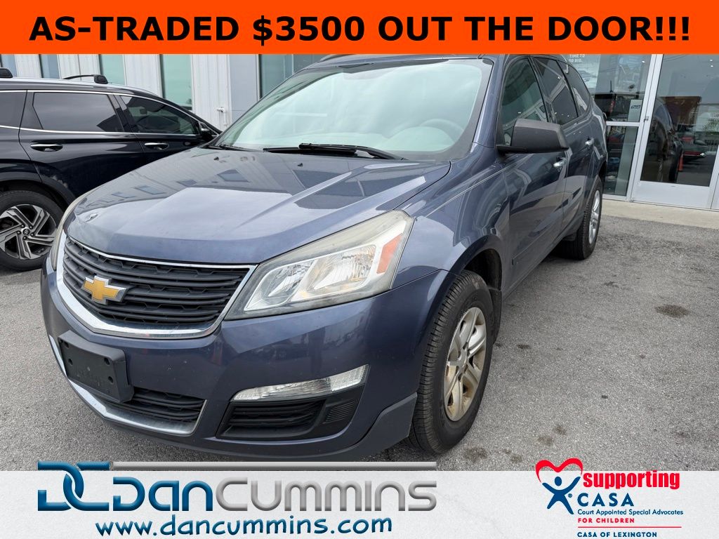 Atlantis Blue Metallic 2014 Chevrolet Traverse LS FWD SUV / Crossover Front-Wheel Drive 6-Speed Automatic