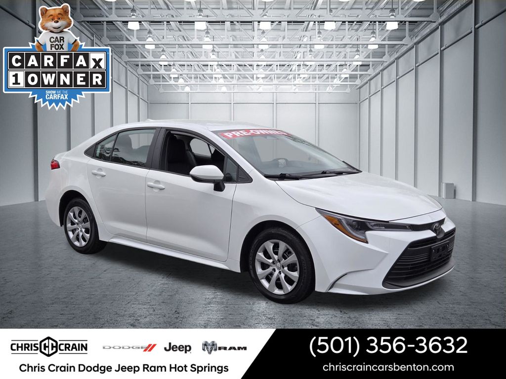 Ice Cap 2025 Toyota Corolla Sedan Front-Wheel Drive Continuously Variable Transmission