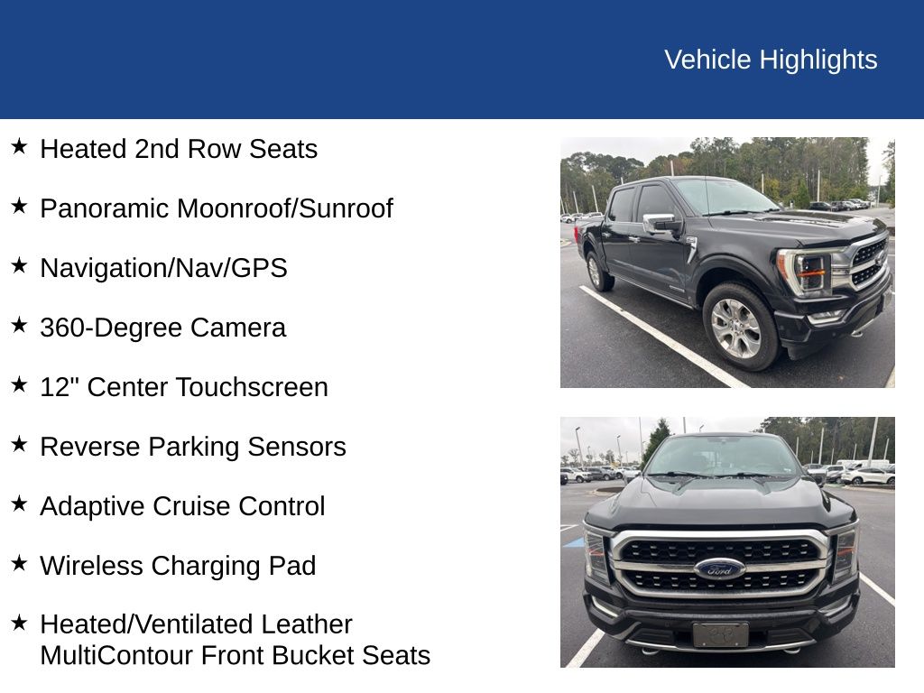 2021 Ford F-150 Platinum