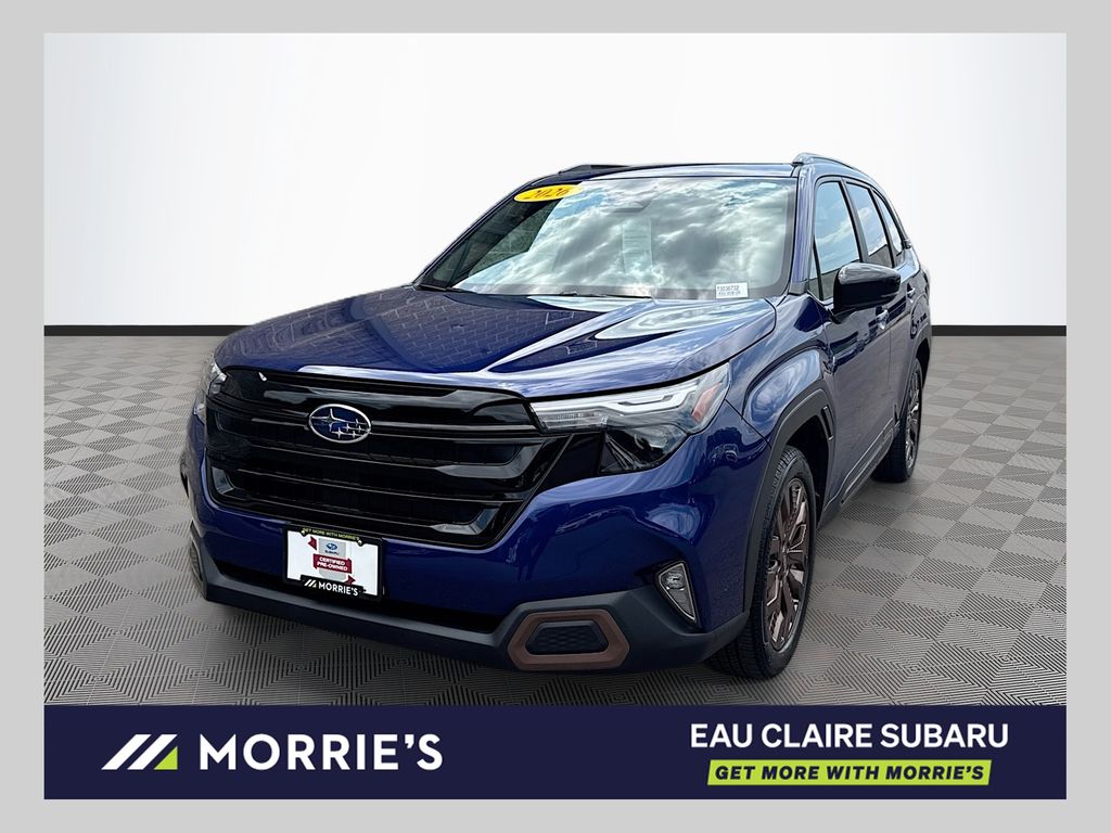 Sapphire Blue Pearl 2026 Subaru Forester SUV / Crossover All-Wheel Drive Continuously Variable Transmission