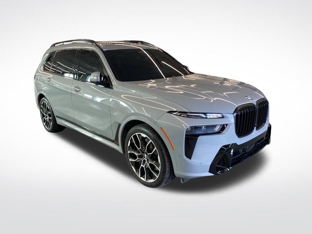Gray (Brooklyn Grey Metallic) 2025 BMW X7 xDrive40i AWD SUV / Crossover All-Wheel Drive 8-Speed Automatic