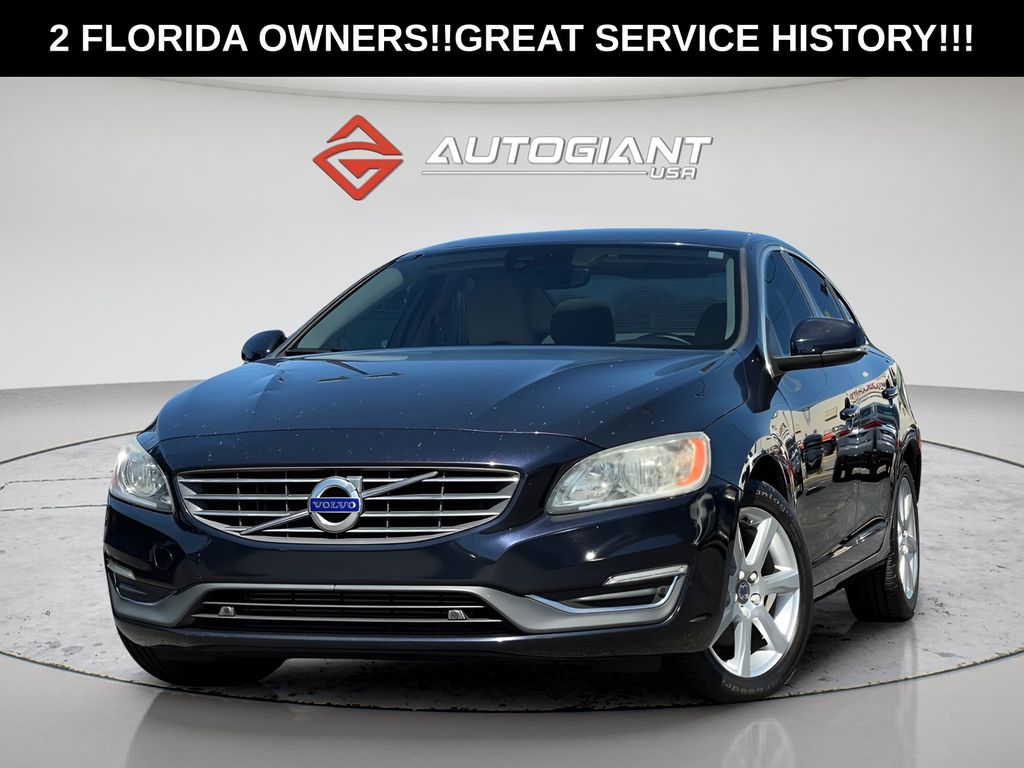 Magic Blue Metallic 2016 Volvo S60 Sedan Front-Wheel Drive Automatic