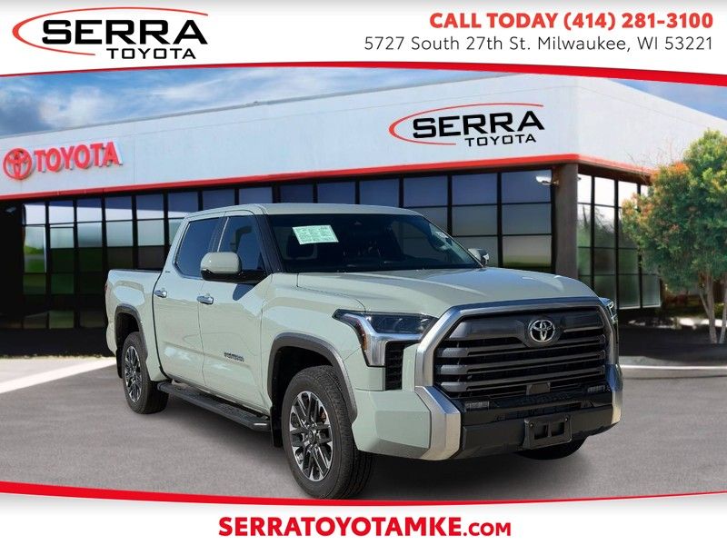 Lunar Rock 2026 Toyota Tundra Limited CrewMax Cab 4WD Pickup Truck Four-Wheel Drive Automatic