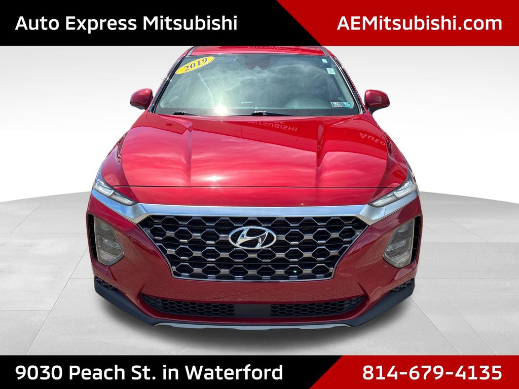 2019 Hyundai Santa Fe SE Red at Spitzer Acura