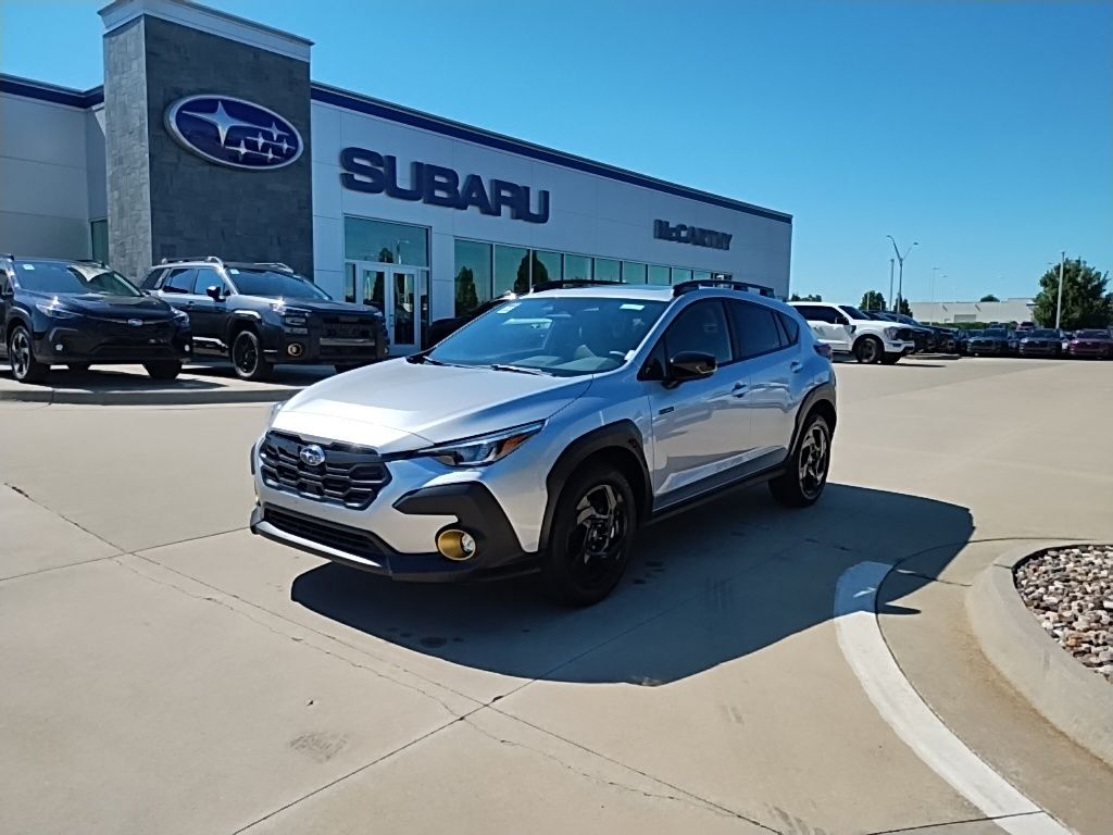 Silver Metallic 2026 Subaru Crosstrek Hybrid SUV / Crossover All-Wheel Drive Continuously Variable Transmission