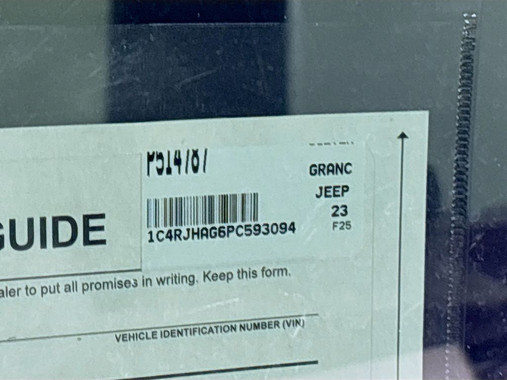 2023 Jeep Grand Cherokee Altitude X