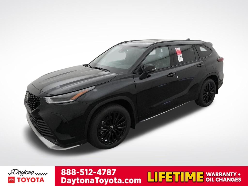 Midnight Black Metallic 2026 Toyota Highlander XSE AWD SUV / Crossover All-Wheel Drive Automatic