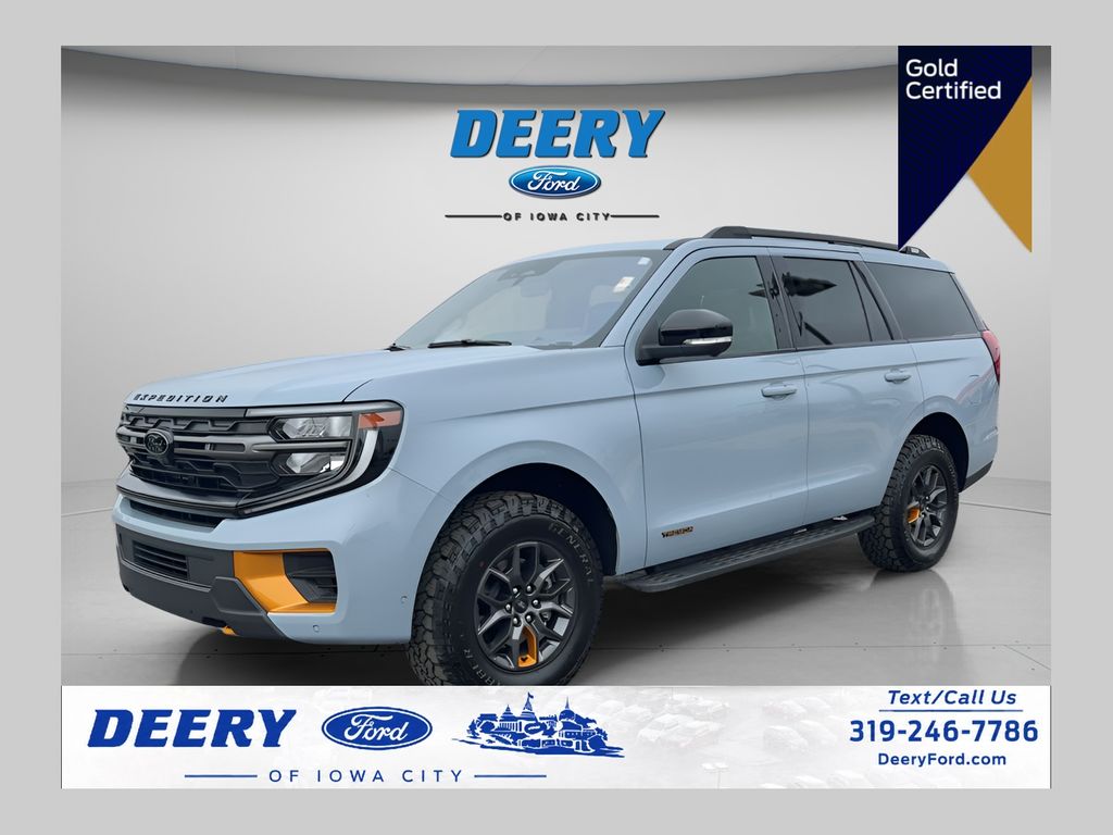 Glacier Gray Metallic TriCoat 2025 Ford Expedition SUV / Crossover Four-Wheel Drive 10-Speed Automatic