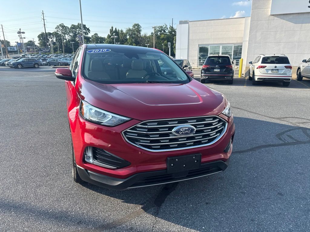 2020 Ford Edge SEL Red at Grove City Ford