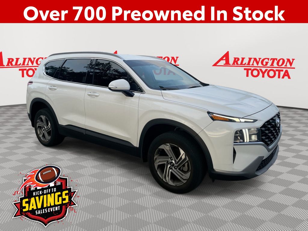 Serenity White Pearl 2023 Hyundai Santa Fe SUV / Crossover All-Wheel Drive 8-Speed Automatic