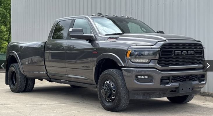 Crystal Metallic 2022 RAM 3500 Pickup Truck Four-Wheel Drive 6-Speed Automatic