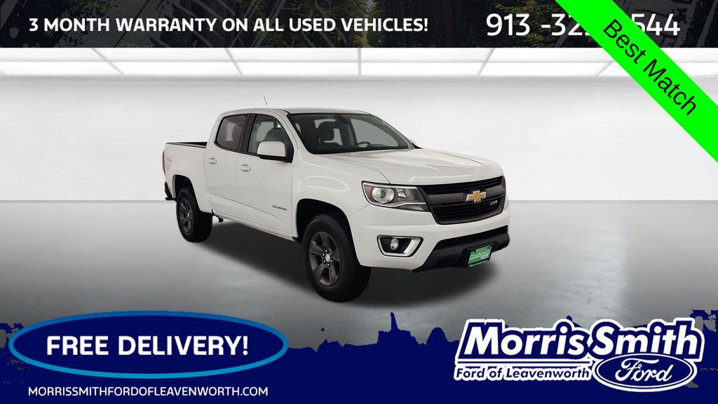Summit White 2020 Chevrolet Colorado Pickup Truck Four-Wheel Drive 8-Speed Automatic