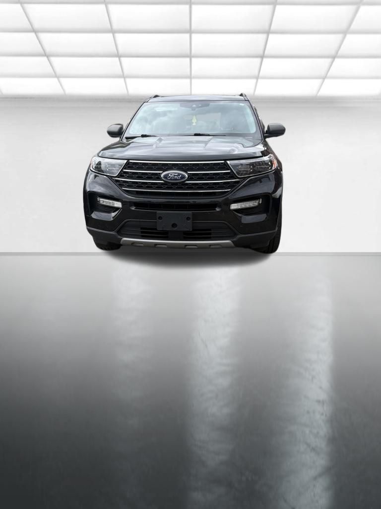 2021 Agate Black Metallic Ford Explorer XLT 4X4 SUV