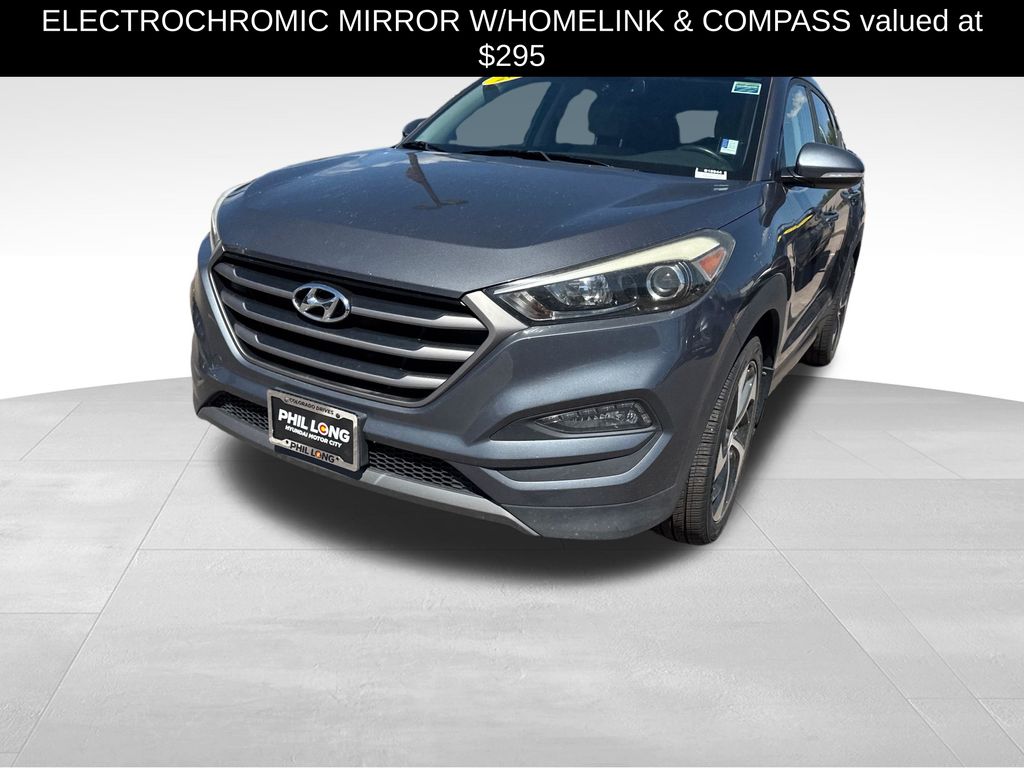 Coliseum Gray 2016 Hyundai Tucson SUV / Crossover All-Wheel Drive 7-Speed Automatic