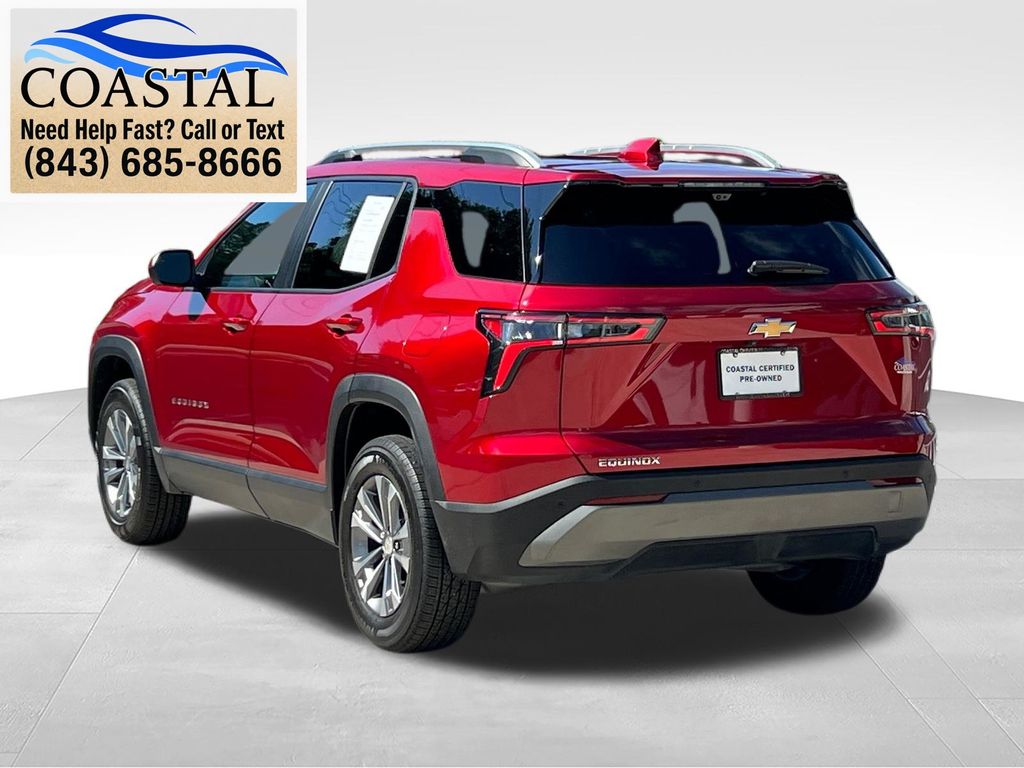 2025 Chevrolet Equinox LT Red at Bob Mills Chevrolet