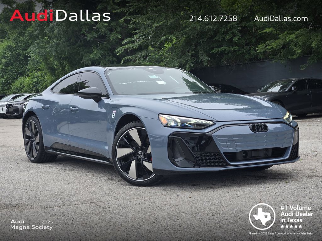 Gray 2026 Audi S e-tron GT quattro Prestige Sedan All-Wheel Drive 2-Speed Automatic